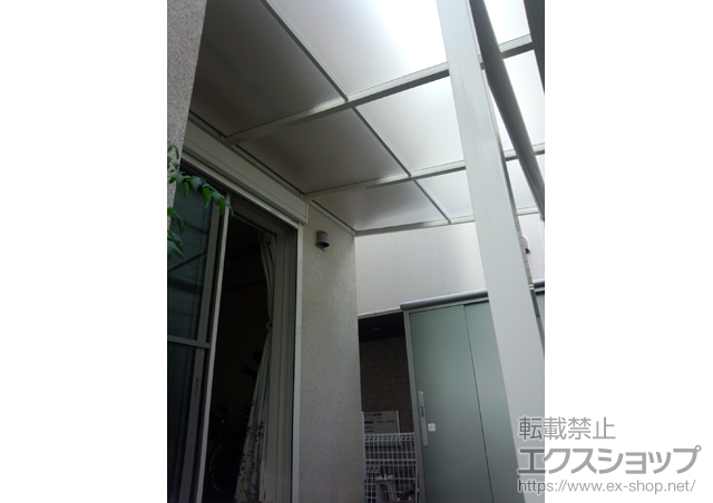 東京都三鷹市ののテラス屋根 ヴェクターテラス F型 テラスタイプ 単体 積雪〜20cm対応 施工例