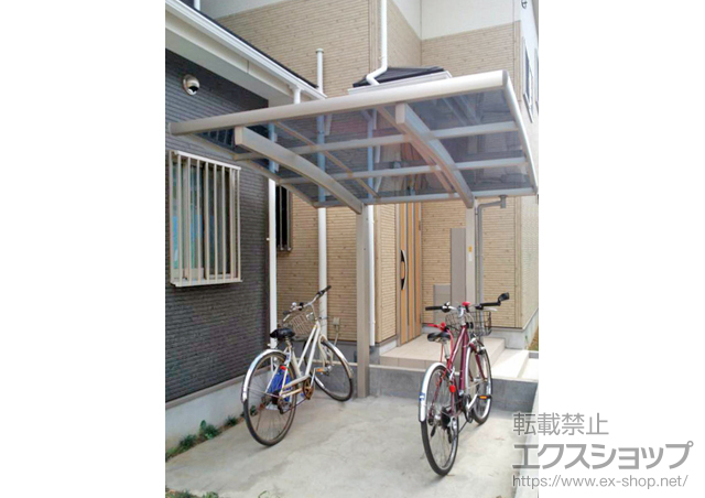 埼玉県さいたま市ののサイクルポート・駐輪場 レイナポートグランミニ 積雪〜20cm対応 施工例