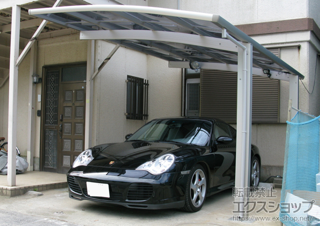 千葉県柏市ののカーポート レイナポートグランZ　積雪〜20cm対応 施工例