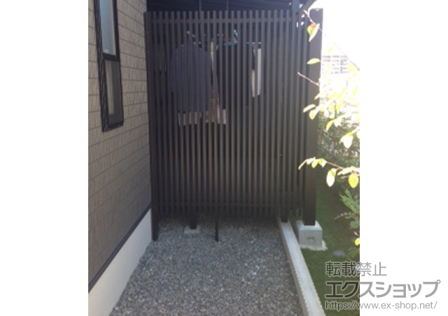 大阪府和泉市ののフェンス・柵 リレーリアフェンス2N型 メーターモジュール 施工例
