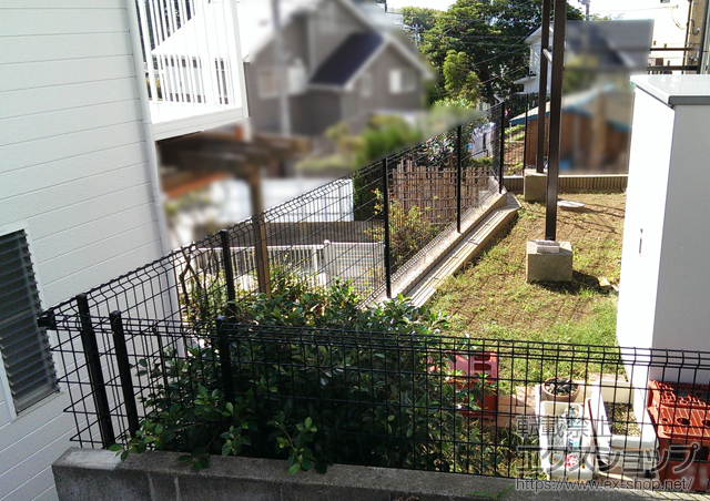 神奈川県横須賀市ののフェンス・柵 ハイグリッドフェンスN8型 施工例