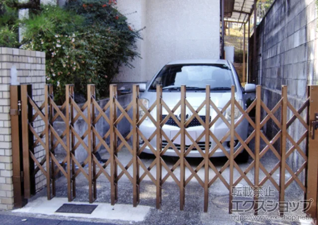 ���Ɍ���ˎs��LIXIL ���N�V��(TOEX)�̃J�[�Q�[�g �A���V���C��HG �m���L���X�^�[ �ЊJ�� �{�H��