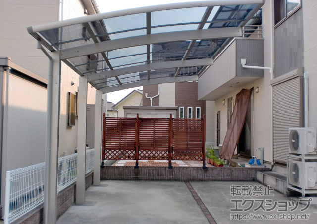 群馬県前橋市ののカーポート レイナポートグランZ　積雪〜20cm対応 施工例