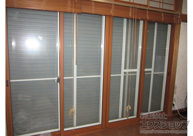 埼玉県桶川市のの二重窓（内窓） インプラス　ダストバリア仕様 引違窓 施工例