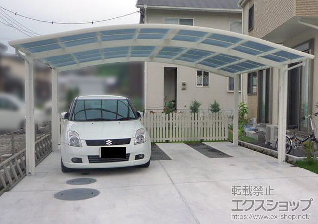 静岡県田方郡函南町ののカーポート レイナツインポートグラン　積雪〜20cm対応 施工例