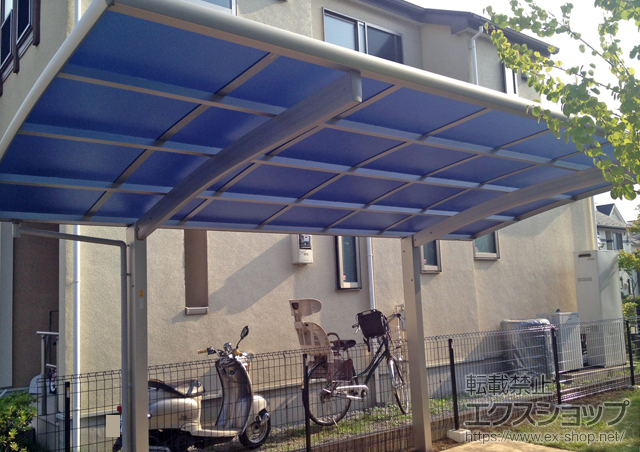 千葉県柏市ののカーポート レイナポートグラン　積雪〜20cm対応 施工例