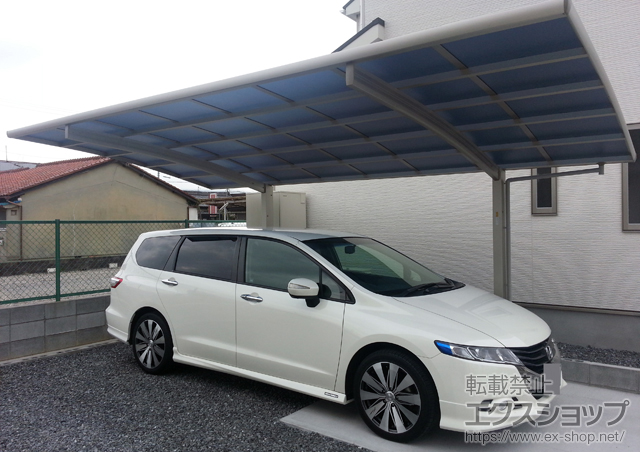 奈良県奈良市ののカーポート レイナポートグラン　積雪〜20cm対応 施工例