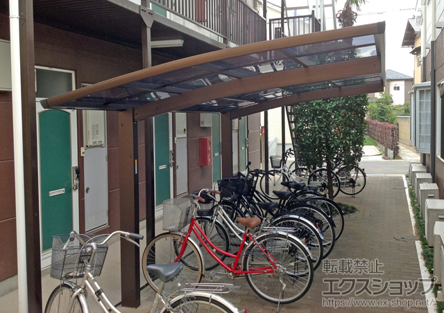 埼玉県さいたま市ののバルコニー・ベランダ屋根 プレシオスポート 積雪〜20cm対応 施工例