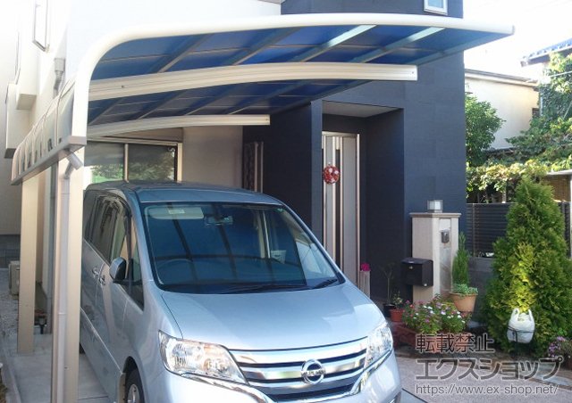 東京都西東京市ののカーポート レイナキャップポートグラン　積雪〜20cm対応 施工例