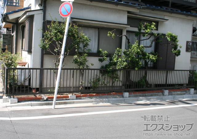 東京都練馬区ののフェンス・柵 ハイサモア フリーポールタイプ 施工例