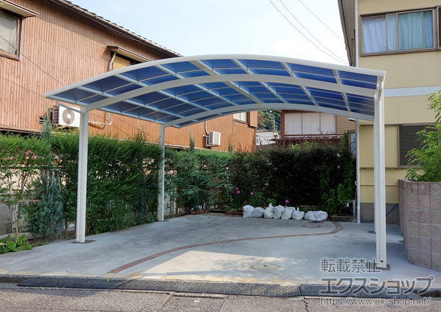 福岡県北九州市ののカーポート レイナツインポートグラン　積雪〜20cm対応 施工例