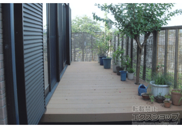 鹿児島県鹿児島ののウッドデッキ リウッドデッキ 200 施工例