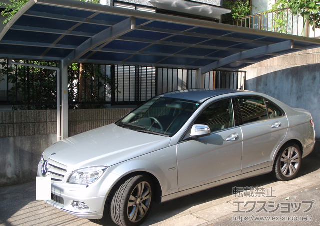 千葉県柏市ののカーポート プレシオスポート 積雪〜20cm対応 施工例