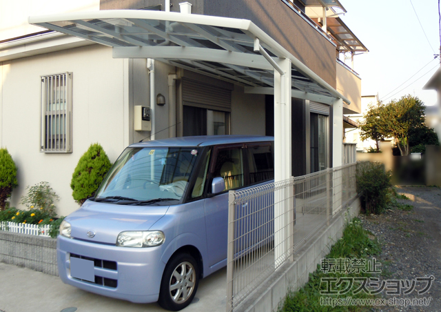 埼玉県川口市ののカーポート レイナポートグラン 積雪〜20cm対応 施工例