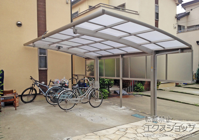 埼玉県熊谷市ののカーポート プレシオスポート 積雪〜20cm対応 施工例