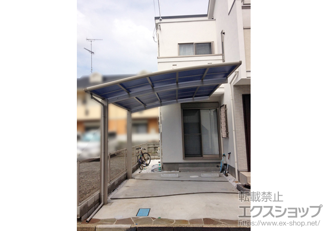 東京都国立市ののカーポート レイナポートグラン　積雪〜20cm対応 施工例