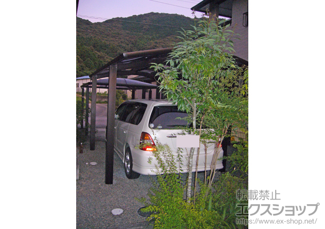 高知県吾川郡いの町ののカーポート レイナワンポートグラン　積雪〜20cm対応 施工例