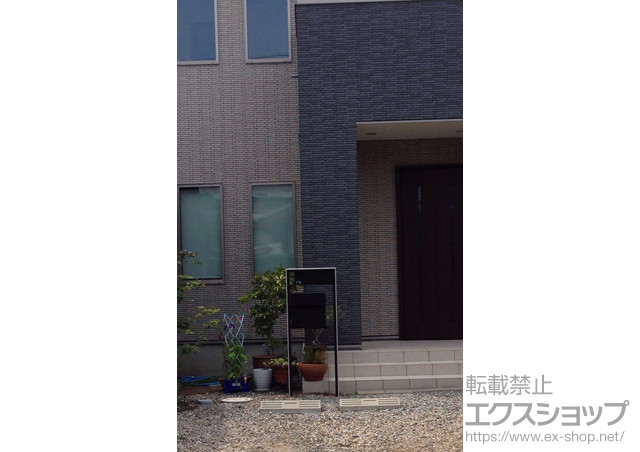 静岡県浜松市のの機能門柱・ポスト 機能ポール フレムス1型 施工例