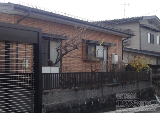 岩手県盛岡市ののフェンス・柵、手すり、ガレージシャッター、カーポート ハイミレーヌR4型フェンス フリーポールタイプ 施工例