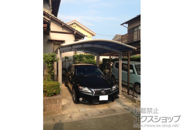 福岡県遠賀郡遠賀町ののカーポート レイナワンポートグラン　積雪〜20cm対応 施工例