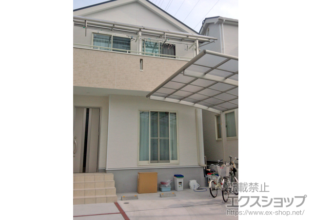 大阪府堺市ののカーポート レイナポートグラン　積雪〜20cm対応 施工例