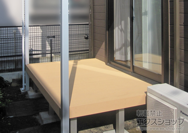 東京都八王子市ののウッドデッキ リウッドデッキ 200 施工例