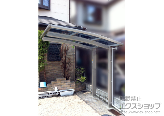 大阪府高槻市ののサイクルポート・駐輪場 プレシオスポート ミニ 施工例