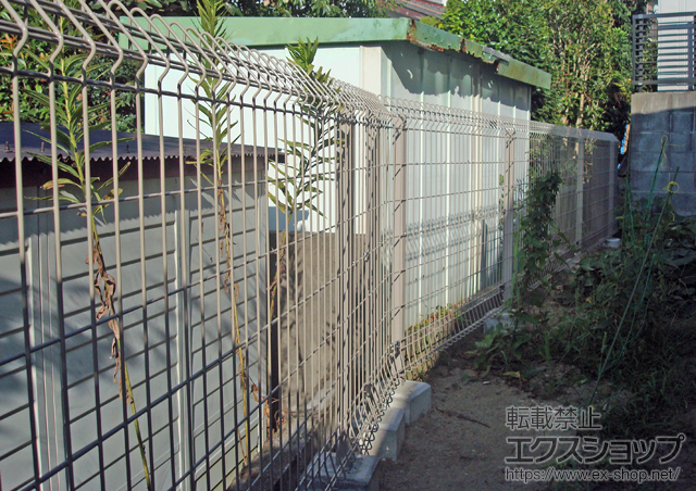 千葉県木更津市ののフェンス・柵 メッシュフェンス G10 施工例