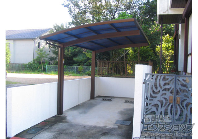 岐阜県各務原市ののカーポート レイナポートグラン　積雪〜20cm対応 施工例