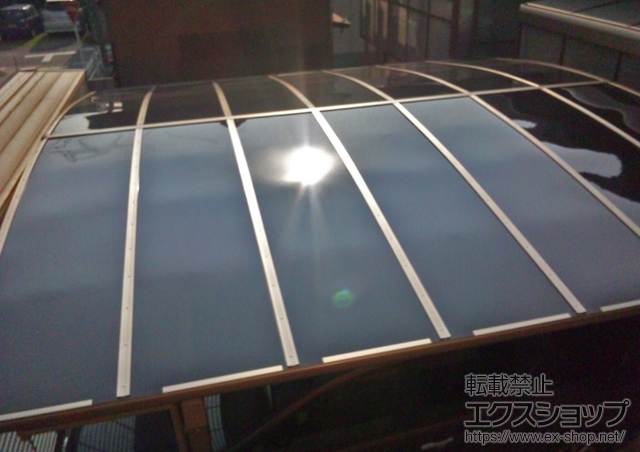 愛知県名古屋市のLIXIL リクシル（トステム）のカーポート カーブポートシグマIII ワイド 積雪〜20cm対応 施工例