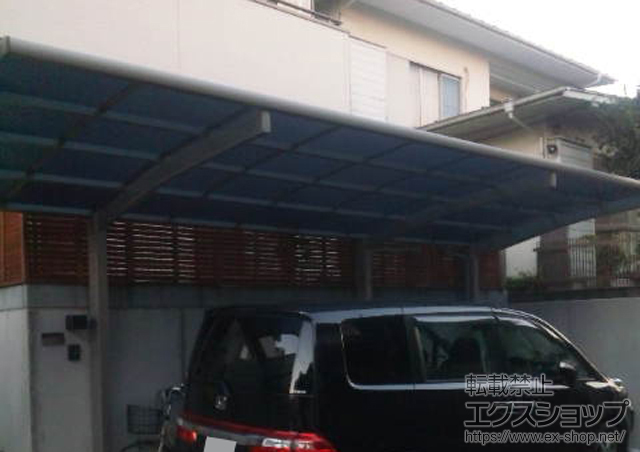 東京都国分寺市ののカーポート レイナポートグラン 延長　積雪〜20cm対応 施工例