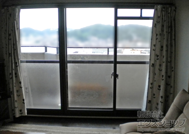 山口県下関市のの二重窓（内窓） インプラス ダストバリア仕様 引違い窓 施工例