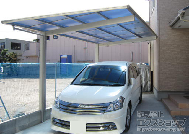 福岡県春日市ののカーポート エフルージュグラン　積雪〜20cm対応 施工例