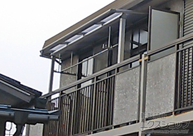 宮城県柴田郡柴田町ののテラス屋根 ヴェクターテラス F型 屋根タイプ 単体 積雪〜20cm対応 施工例