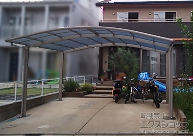 埼玉県川越市ののカーポート レイナツインポートグラン　積雪〜20cm対応 施工例