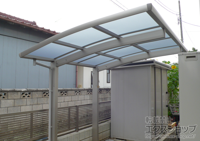 千葉県千葉市ののサイクルポート・駐輪場 レイナポートグランミニ 積雪〜20cm対応 施工例