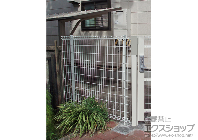 東京都練馬区ののフェンス・柵 ハイグリッドフェンスN8型 高尺タイプ 施工例