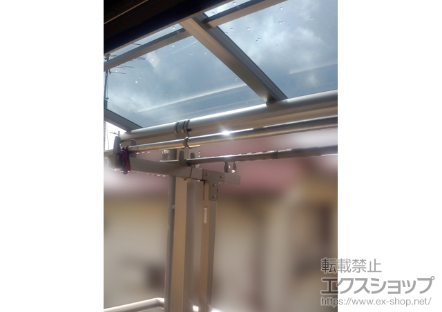 東京都中野区ののバルコニー・ベランダ屋根 ヴェクターテラス F型 屋根タイプ 単体 積雪〜20cm対応 施工例