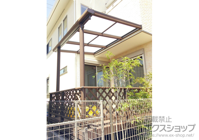 兵庫県高砂市ののテラス屋根 樹の木テラス テラスタイプ 積雪〜20cm対応 施工例