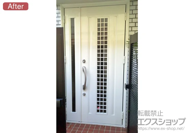 �����s�������LIXIL ���N�V���i�g�X�e���j�̌��փh�A ���V�F���g �r1�^ �{�H��