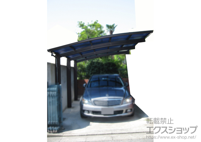 神奈川県藤沢市ののカーポート ＜耐風圧カーポート＞レイナポートグランZ　積雪〜20cm対応 施工例