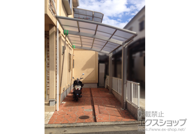 大阪府堺市ののカーポート レイナポートグラン　積雪〜20cm対応 施工例
