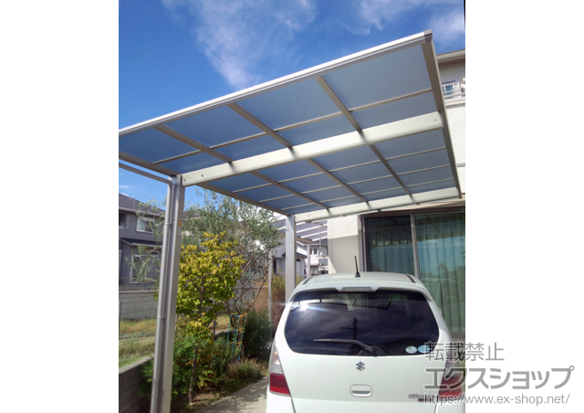 和歌山県岩出市ののカーポート エフルージュグラン　積雪〜20cm対応 施工例