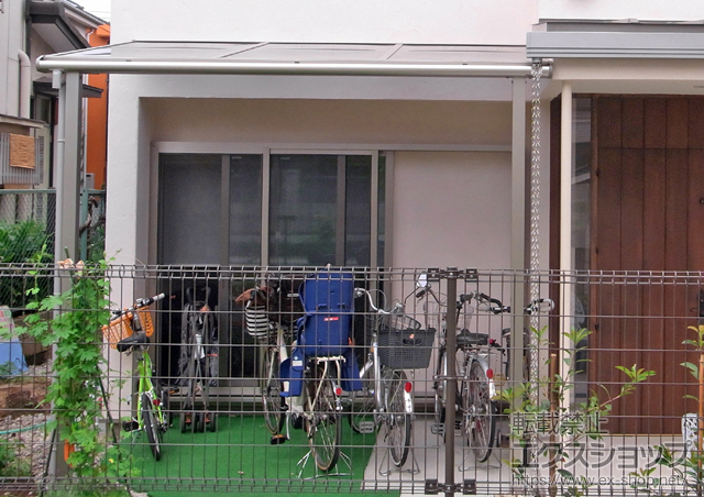 東京都板橋区ののテラス屋根 ヴェクターテラス F型 テラスタイプ 単体 積雪〜20cm対応 施工例