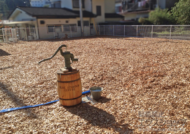 栃木県鹿沼市ののフェンス・柵 メッシュフェンスM0 施工例