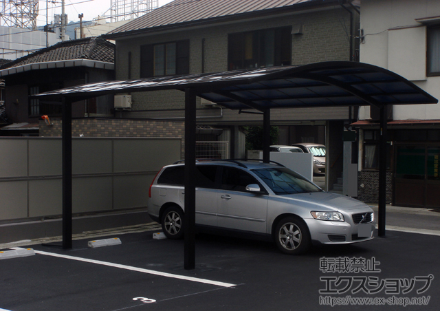 香川県坂出市ののカーポート レイナツインポートグラン　積雪〜20cm対応 施工例