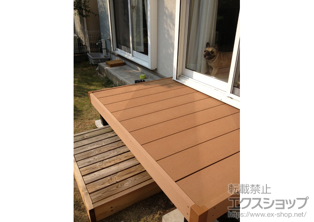 埼玉県所沢市ののウッドデッキ リウッドデッキ 200 施工例
