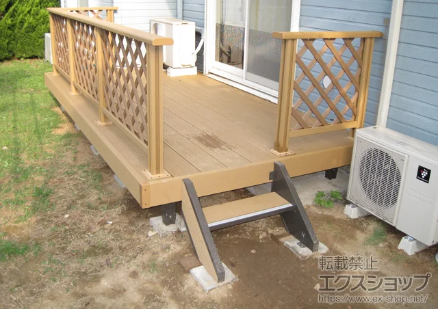 ��錧��~�S��������LIXIL ���N�V���i�g�X�e���j�̃E�b�h�f�b�L ���R�X�e�[�WII+�X�e�b�v�@1�i�p+�f�b�L�t�F���X �{�H��