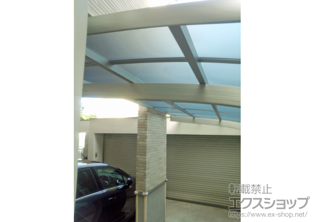 東京都世田谷区ののカーポート レイナポートグラン　積雪〜20cm対応 施工例