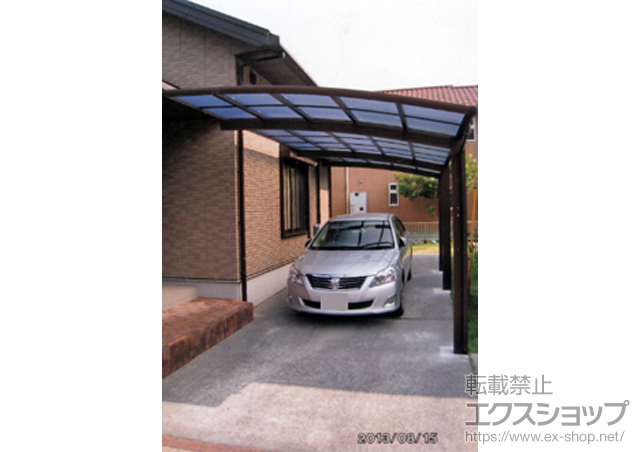 福岡県小郡市ののカーポート レイナポートグラン 延長　積雪〜20cm対応 施工例